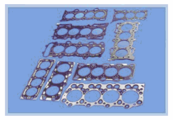 The gasket in charge of sealing high temperature and high pressure coolants, lubricants, and combust...